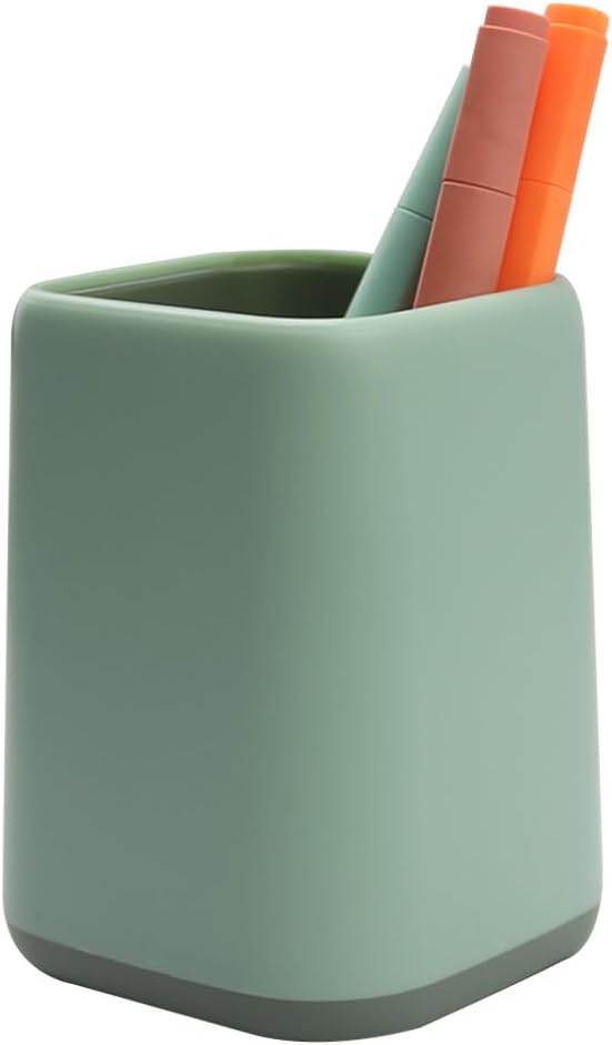 Green Rounded Pen Cup