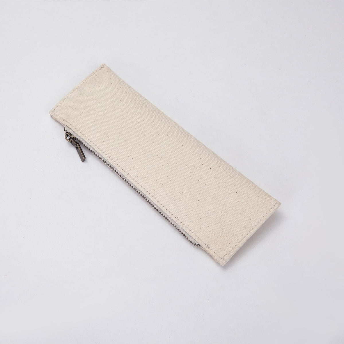 Flat Canvas Pencil Pouch - view 2