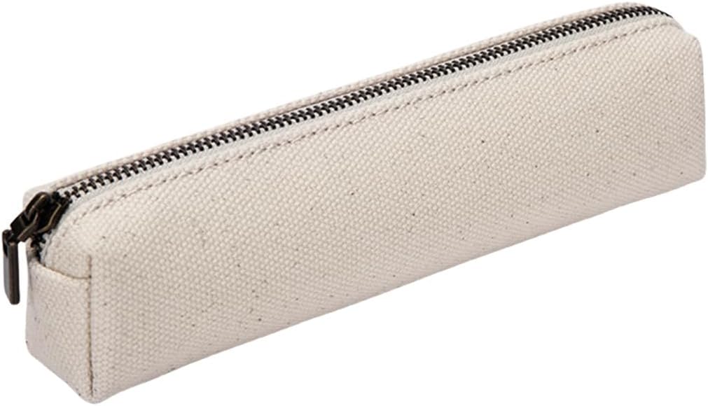 Slim Canvas Zip Pencil Case - view 1