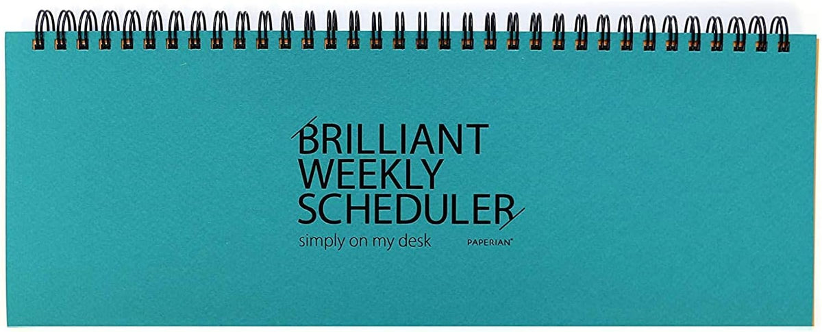 Teal Standing Weekly Planner - view 1